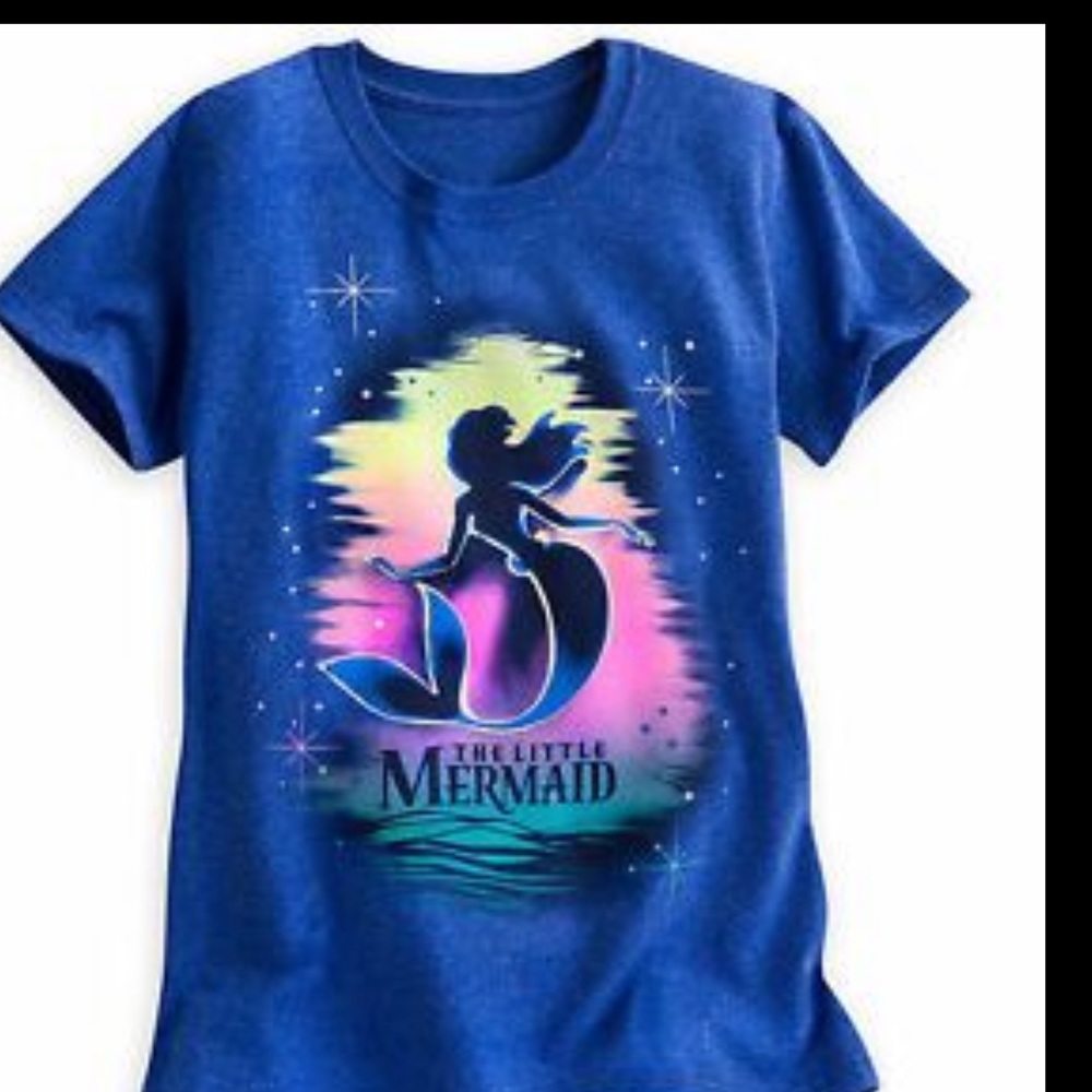 Disney shirt the little mermaid size 2x